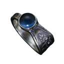 龍頭 龍 リング 21~24号 指輪 竜 ドラゴン 天然石 ガーネット ブルートパーズ ブランド 蛙 龍 男性 虎 人気 おしゃれ 彼氏 シルバー950 シルバー ギフト メンズ 指輪/リング:和柄をモチーフとしたオリジナルハンドメイドのシルバーリング。