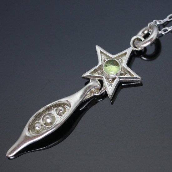 龍頭 石付き 霰星ドロップ ペンダントトップ チェーンなし トップ ヘッド レディース シルバー ネックレストップ シルバー950 人気 ブランド ペンダントヘ...