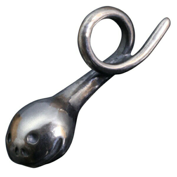 龍頭 おたまじゃくし君 チェーンなし トップ ヘッド メンズ レディース シルバー ネックレストップ ペ..