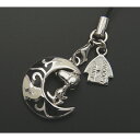 SNOOPY×SAINTS ブラックムーンスヌーピーストラップ スヌーピー 公式 PEANUTS キャラクターグッズ コラボ シルバー925 シルバーアクセサリ...