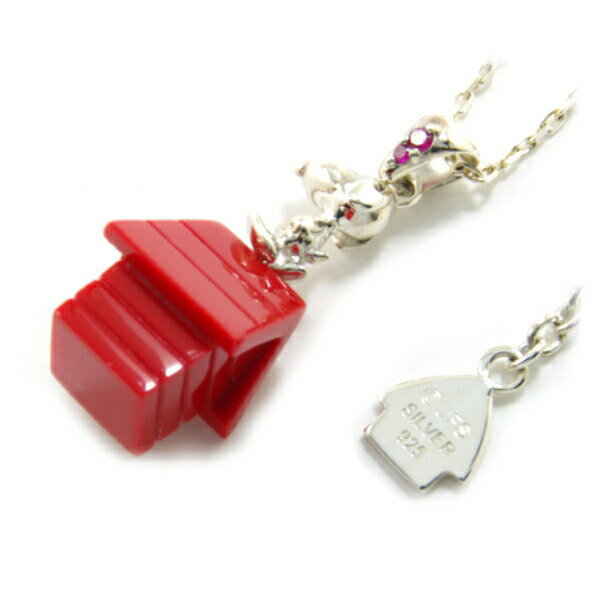 SNOOPY×SAINTS スヌーピードックハウス ネックレス(チェーン付き) スヌーピー 公式 PEANUTS キャラクタ..