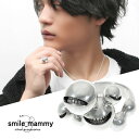 smile_mammy スマイルボール リング 指輪 5~18号 シルバー925 ニヤニヤ スマイル 笑顔 ガッカリ 歯 立体 ブランド 口 誕生日 グロテスク ボリューム 存在感 ブランド ダーク スマイルマミー 歯 ガッカリ レディース メンズ 男性