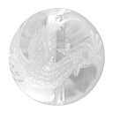 鳳凰 手彫り水晶 12mm 天然石 ビーズ 丸玉 2玉セット パワーストーン バラ売り 粒売り 水晶 ビ-ズ パーツ 天然石 ビーズ 粒売り パワーストーン バ...
