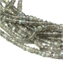 ラブラドライト 2×1.5mm 天然石 ビーズ ボタンカット 10cm連 連売り パワーストーン ビ-ズ パーツ 天然石 ビーズ 粒売り パワーストーン バラ売...