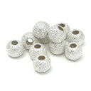 スターダスト丸玉 4mm 5玉セット シルバーパーツ プレゼント 人気 おしゃれ 天然石アクセサリー 金具
