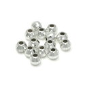 ミラーボール丸玉 2.5mm 5玉セット シルバーパーツ プレゼント 人気 おしゃれ 天然石アクセサリー 金具