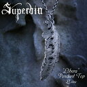 リベラ ペンダントトップ チェーンなし Lサイズ 羽根 シルバー ペンダント トップ ヘッド シルバー925 スペルヴィア Superbia 西洋美術やアンティ...