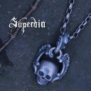 Superbia “アマデウス”ペンダントトップ チェーンなし シルバーペンダント シルバー925 トップ スペルヴィア Superbia 西洋美術やアンティークの趣を巧みに表現する国内ブランド ペンダント ネックレス メンズ ブランド ロココ美術 バロック グロテスク アンティーク