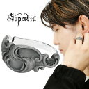 Superbia スペルヴィア “ロココ” リング 2 指輪 5~27号 シルバー 唐草 アラベスク ロココ バロック アンティーク シルバーリング メンズ レディース 男性 女性 彼氏 彼女 誕生日 記念日 プレゼント 人気 おしゃれ 大きいサイズ かっこいい ゴシック シルバー925
