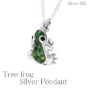 アマガエル シルバーネックレス レディース ネックレス カエル ペンダント かえる 蛙 フロッグ 925 女性用 シルバーアクセサリー シルバーアクセ シルバーペンダント メンズ レディース ユニセックス 蛙 かえる フロッグ レディースネックレス カエル ペンダント シルバー