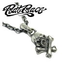 RAT RACE ラットレース クロスボーンスカル SS シルバーペンダントトップ チェーンなし シルバー925 スカル スカル ネックレストップ シルバーペン...