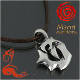 Maori warriors God's Snarl 牙 シルバー ペンダントトップ チェーンなし マオリウォリアーズ シルバー925 Maori warriors マオリウォリアーズ ブランド シルバー ネックレス メンズ ペンダント トライバル God's Snarl 牙 と名付けられたペンダント マオリ モコ 男性