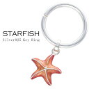 SATURNO サツルノ ヒトデ キーリング キーチェーン シルバーアクセサリー シルバー シルバー925 銀 海星 シルバーアクセサリー シルバーアクセ キー...