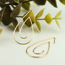K18 地金 ドロップ フックピアス 2P 両耳用 18金 18k ゴールド ピアス ライン ゴールドピアス オフィス 雫 きれい 記念日 YG 大ぶり 滴 大...