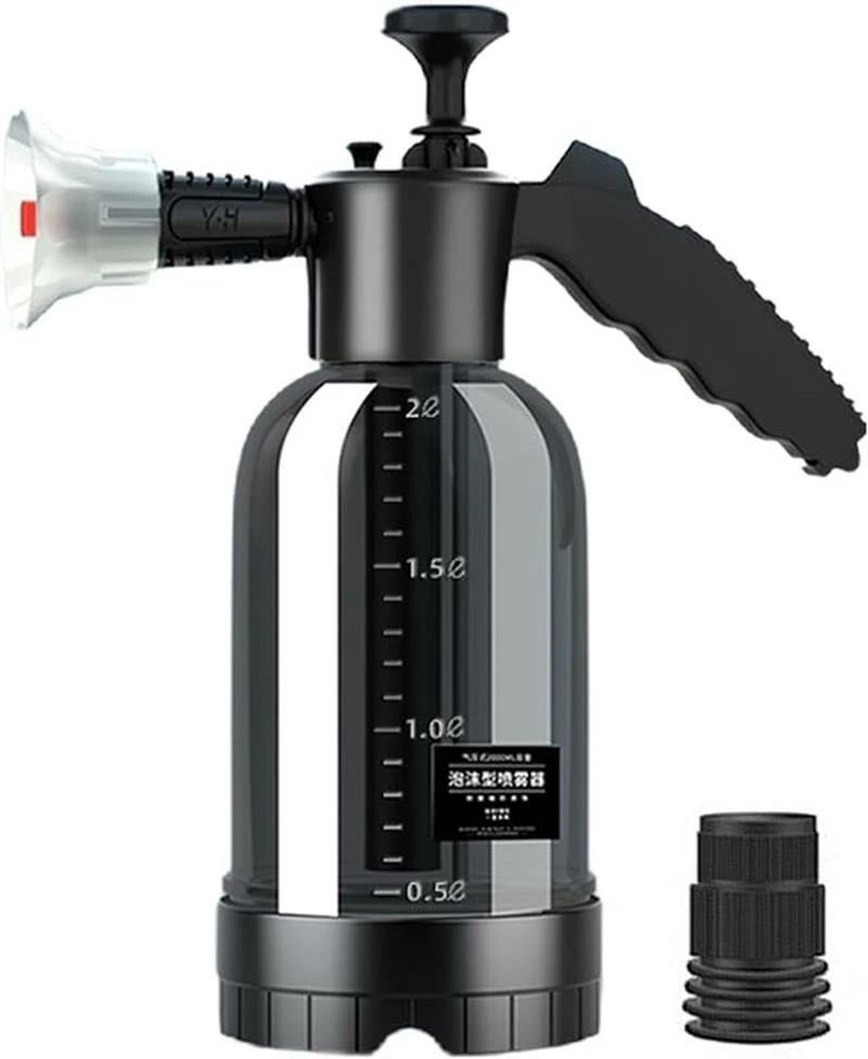 発泡スプレー 蓄圧式 噴霧器 2L 泡噴霧器スプレー泡クリーナー洗車フォーマー高圧電気ディテール噴霧器..