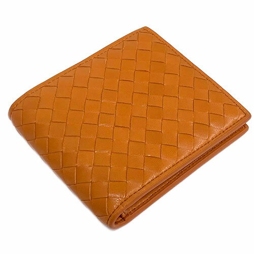 BOTTEGA VENETA ボッテガ・ヴェネタ メンズ 二つ折り財布 札入れ イントレチャート ナッパ 196207-7615 新品