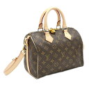 スピーディ LOUIS VUITTON ルイ・ヴィトン モノグラム スピーディ・バンドリエール 25 2WAY ハンドバッグ M41113 新品