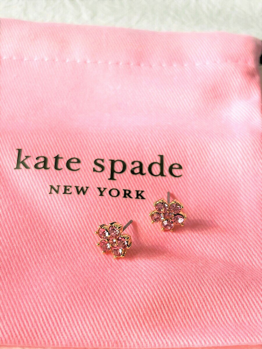 ケイト・スペード ニューヨーク ピアス（レディース） ケイトスペード KateSpade スタッズ ピアス ジュエリー サクラ 桜 お誕生日 クリスマス 母の日 ギフト ラッピング プレゼント 向き 大人可愛い ブランド