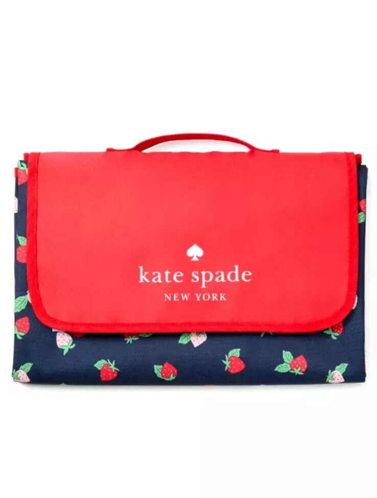 ケイト・スペード ニューヨーク エコバッグ ケイトスペード kate spade New York 日本未発売 レジャーシート ピクニック 厚手 おしゃれ 大きい 折りたたみ コンパクト 防水 3～4人用 軽量 携帯便利 軽量 遠足 運動会 お花見 ビーチ キャンプ アウトドア