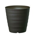 大和プラスチック 大型鉢 プランター フレグラーポット 43型 径430×高さ430mm 土容量40L ダークブラウン(4)