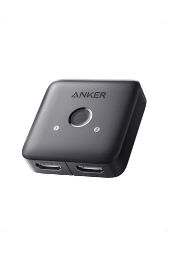 Anker HDMI Switch (2-in-1 Out、 4K HDMI) 双方向 セレクター 4K HDR 3Dコンテンツ対応 HDMI分配器 切替器 MacBook Pro/Air Switch Xbox 360 他