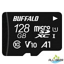 バッファロー microSD 128GB 100MB/s UHS-1 U1 microSDXC【 Nintendo Switch 対応 】V10 A1 IPX7...