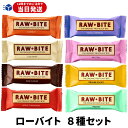 楽天オールグルメマーケット【レビューでトリュフ塩プレゼント！】 ローバイト 8種 Raw Bite プロテインバー オーガニック 無添加 カシューナッツ ココナッツ カカオ アップルシナモン バニラベリーズ プロテイン オレンジカカオ ピーナッツ ローフード おやつ アウトドア スポーツ