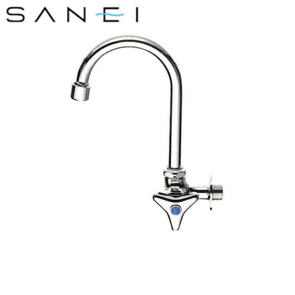 三栄水栓［SANEI］泡沫横形ツル首自在水栓A26JH-13 一般地仕様 吐水口：A26JH-60X-16SANEI A26JH 13