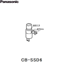 CB-SSD6 パナソニック Panasonic 分岐水栓 送料無料()