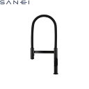 K8781JK-DJP-13 三栄水栓 SANEI シングルワンホールスプレー混合栓 漆黒 寒冷地仕様 送料無料()