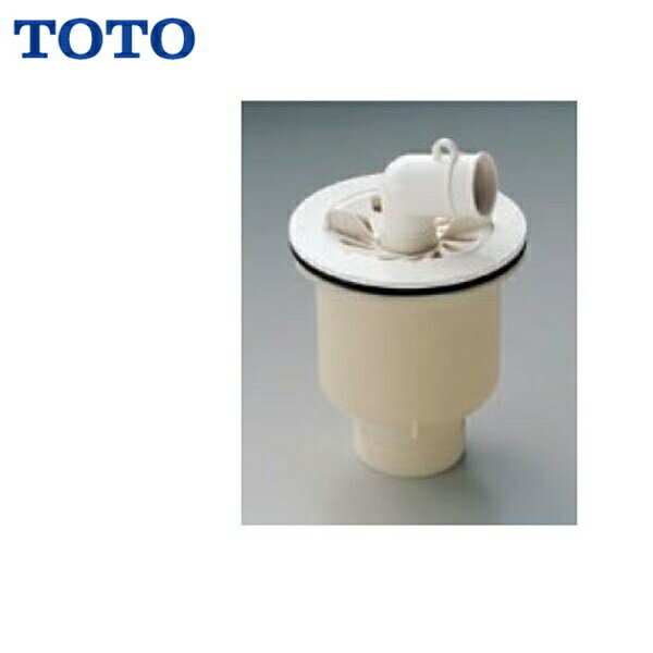 PJ2009NW TOTO 洗濯機パン用排水トラップ ABS製縦引き 送料無料()