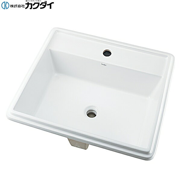 493-151 カクダイ KAKUDAI オーバーカウンター洗面ボウル 送料無料()