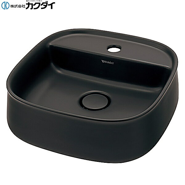 カクダイ [KAKUDAI] DU-2374421371 置型洗面ボウル ●専用排水金具・陶器製化粧キャップ付き ●固定金具付き 材質: 陶器製KAKUDAI DU 2374421371