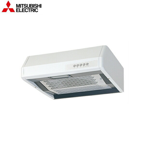 V-36K6-BL 三菱電機 MITSUBISHI レンジフード 浅形 右排気専用 ホワイト 送料無料()