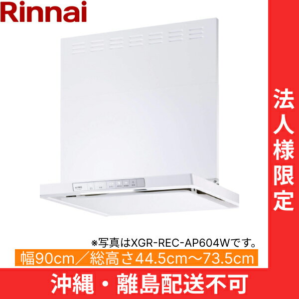 XGR-REC-AP904W ʥ RINNAI 󥸥ա Υե륿෿ 90cm ̼ե ۥ磻 ˡ͸...
