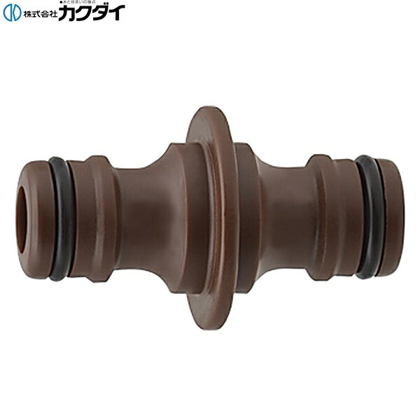 カクダイ [KAKUDAI] 568-313 ニップル ●流路内径9ミリ ●ホーセンド同士の接続用 材質: PPKAKUDAI 568 313