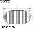 PCS1610N#NW1 TOTOふろふた軽量把手付きシャッター式 送料無料()