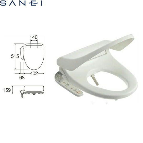 EW9003-W 三栄水栓 SANEI 温水洗浄便座 シャワンザ 脱臭機能付 ホワイト 送料無料()