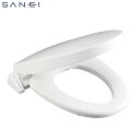 PW9042-W 三栄水栓 SANEI 前丸暖房便座 ホワイト 送料無料()