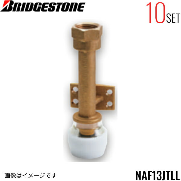 NAF13JTLL 10個セット ブリヂストン BRIDGESTONE プッシュマスター アダプター継手 座付メスアダプター テーパーねじ品 送料無料()