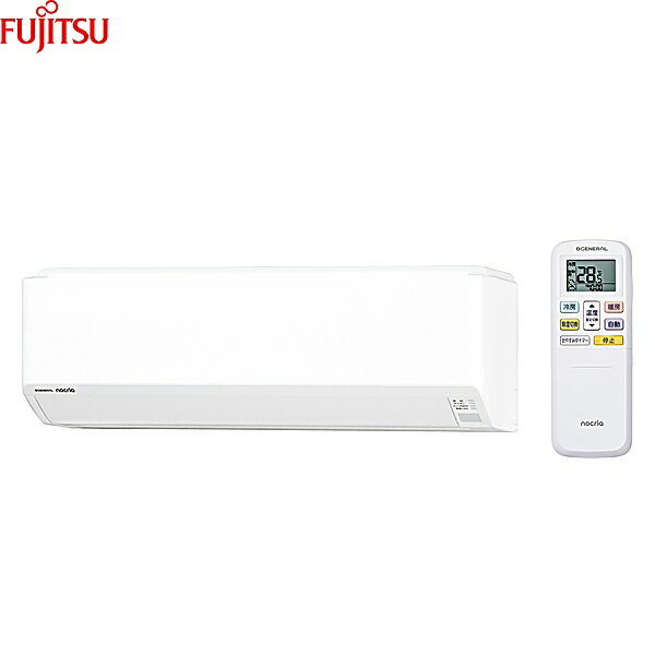 富士通ゼネラル [FUJITSU] ルームエアコン AS-AH366T 「ノクリア」AHシリーズ 2026年モデル 室内機 AS-AH366T 室外機 AO-AH366T リモコン 適用畳数: おもに12畳用 電源: 単相100V 50/60Hz 冷房能力: 3.6kWFUJITSU AS AH366T