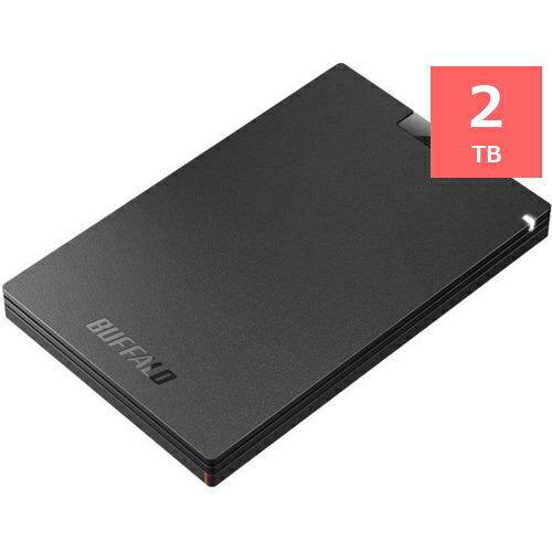 バッファロー SSD-PG2.0U3-BC SSD 2TB 黒 バッファロー SSD-PG2.0U3-BC SSD 2TB 黒