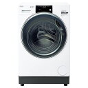 【無料長期保証】AQUA AQW-SD12P(LW) ドラム式洗濯乾燥機 まっ直ぐドラム2.0 12kg／6kg ホワイト
