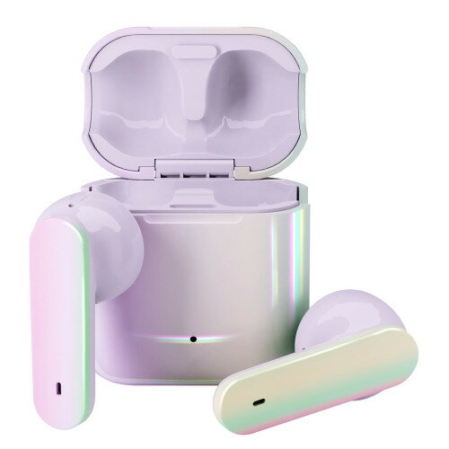 楽天キムラヤ楽天市場店PGA PG-BTE18TW4PP 完全ワイヤレス ステレオイヤホン インナーイヤータイプ Premium Style パープル