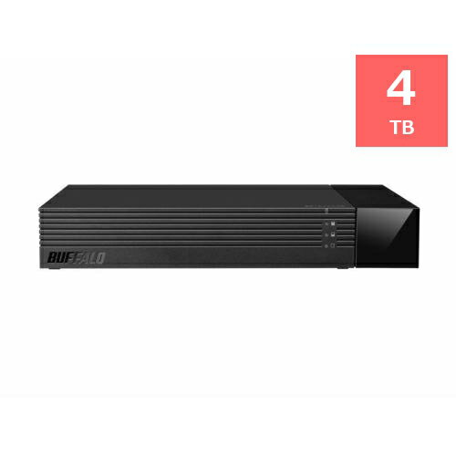 バッファロー HDV-SAM4.0U3-BKA USB3.1(Gen1)／USB3.0対応外付けHDD 4TB ブラック