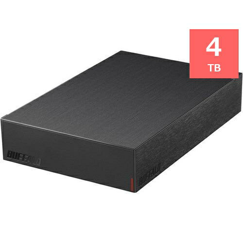 バッファロー HD-LE4U3-BB 3.5inchHDD 4TB 黒 1