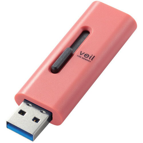 エレコム MF-SLU3032GRD USBメモリー USB3.2(Gen1)対応 スライド式 32GB レッド ●スライド方式だからキャップを紛失する心配不要！最大読込速度100MB/s、セキュリティソフトにも対応したスライド式USB3.2(Gen1)メモリ。●USB3.2(Gen1)対応で、読込速度100MB/sの超高速データ転送を実現するUSBメモリです。●キャップレスでキャップを紛失する心配がないスライド式です。●USB3.1(Gen1)/USB3.0/USB2.0への下位互換が可能で、USB3.1(Gen1)/USB3.0/USB2.0対応のパソコン・機器でもそのまま接続可能です。●弊社Webサイトからダウンロードすることで、パスワード自動認証機能付暗号化セキュリティソフト「PASS(Password Authentication Security System)×AES」あるいは「PASS(Password Authentication Security System)」のみを使用可能です。【仕様】対応機種：Windows 10/8.1が動作するWindowsパソコン、およびmacOS Big Sur 11.0が動作するMac付属ソフトウェア対応機種：Windows 10/8.1が動作するWindowsパソコン、およびmacOS Big Sur 11.0が動作するMacインターフェイス：USB3.2(Gen1)/USB3.1(Gen1)/USB3.0/USB2.0コネクタ形状：USB タイプA オス容量：32GBセキュリティ機能：PASS(Password Authentication Security System) [パスワード自動認証機能付セキュリティソフト] or PASS(Password Authentication Security System) ×AES [パスワード自動認証機能付暗号化セキュリティソフト]外形寸法：幅58mm×奥行20.6mm×高さ9.6mm(コネクタ収納時)重量：約10g電源：USBバスパワーカラー：レッド保証期間：1年