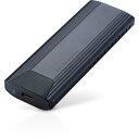 エレコム LGB-PNV02UC/S USB3.2(Gen2)対応M.2 NVMe SSDケース ソフト付 ●本製品は高速データ転送規格NVMeに対応したM.2 SSD用ケースです。 完全スクリューレス設計となっており、ネジや工具を一切使わないカンタン装着が可能です。 また、熱を逃がすアルミ筐体&放熱シート付属で、高温になりやすいM.2SSDの温度を最適に保ち、高温による性能低下を防ぎます。 SSDの換装に便利なデータ移行ソフト「HD革命Copy Drive Lite」付きです。●高速データ転送規格NVMeに対応しておりますので、USB3.2 Gen2の性能を最大限発揮できます。●完全スクリューレス設計となっており、ネジや工具を一切使わないカンタン装着が可能です。●熱を逃がしやすいアルミ筐体&付属のシリコン製放熱シートで、高温になりやすいM.2 SSDの温度を最適に保ち、高温によるSSDの性能低下を防ぎます。●2種類のUSBケーブルを付属。USB-A、USB Type-C(TM)どちらのパソコンでもご使用可能です。【仕様】対応パソコン：USBポートを搭載したWindowsパソコンおよびMacシリーズ対応OS(USB3.2 Gen2接続時)：Windows8.1(32/64bit)、Windows10(32/64bit)、macOS Mojave 10.14 、macOS Catalina 10.15 、macOS Big Sur11インターフェース：USB3.2(Gen2、Gen1)/USB3.1(Gen2、Gen1)/USB3.0/USB2.0コネクタ形状：USB3.2 USB Type-C(TM)設置方向：水平冷却ファン：無し筐体材質(カラー)：ブラック盗難防止：無し外形寸法(幅×奥行き×高さ)：112.2×39.7×13.4mm保証期間：1年間法令対応：RoHS指令対応付属ソフト：ロジテックツール、HD革命 Copy Drive Lite付属品：USB3.2(Gen2)ケーブル( USB Type-C(TM) - USB Type-C(TM)、 約20cm(コネクタ含まず))1本、USB3.2(Gen2)ケーブル( USB-A - USB Type-C(TM)、 約20cm(コネクタ含まず))1本、シリコン製放熱シート(2.5mm厚)1個、セットアップガイド1部