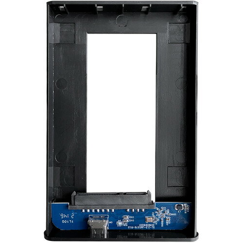 リーダーメディアテクノ L-HC-B 2.5インチ HDD／SSDケース Lazos ブラック LHCB