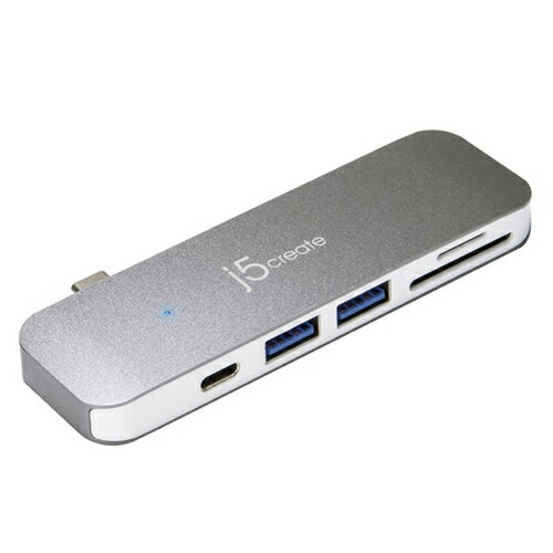 【推奨品】j5 create JCD388 JCD388 6-in-1 Ultra drive dock パワーデリバリー対応 スペースグレー